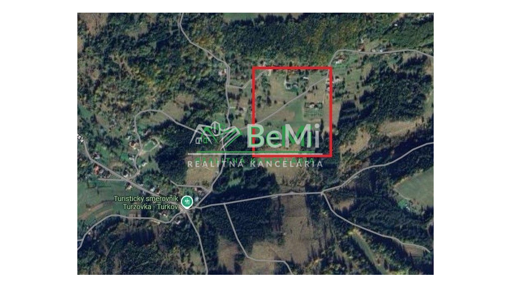 Pozemok Turzovka - Turkov, okres Čadca, 718m2