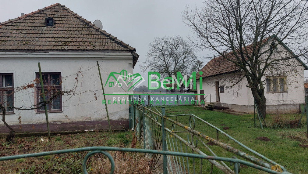 Predaj 2 izbový a 1 izbový dom,Alekšince, Nitra (202-12-JUF)