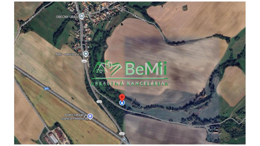 Pozemky 2536m2, 5974m2 Pliešovce, Zvolen