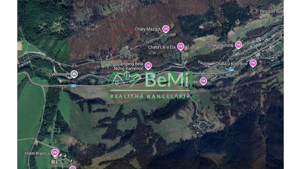 Chata v obci Belá, okres Žilina, 1336m2  048-13-PEMO