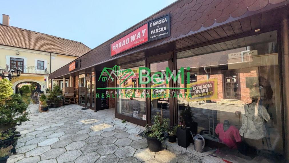 Prenájom, komerčný priestor - Zlaté Moravce (1216-28-AFI)