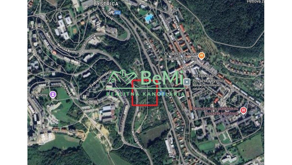Pozemok Považská Bystrica, 3129m2   146-14-PEMOa