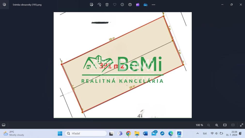 Predaj záhrada v Nitre, ul Šuranská(191-14-ERF)