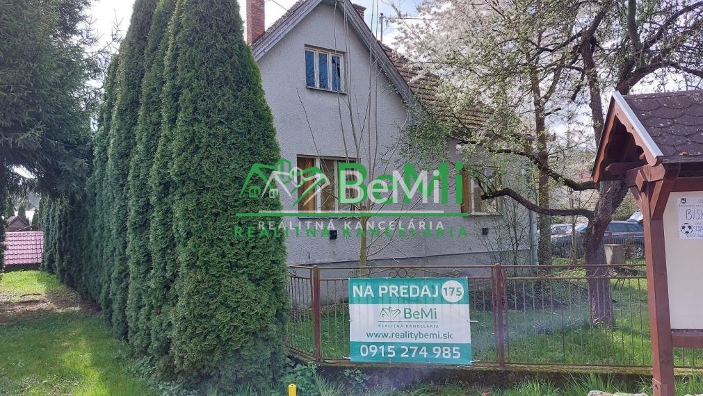 Exkluzívne na predaj - dom, chalupa v obci Veľký Klíž