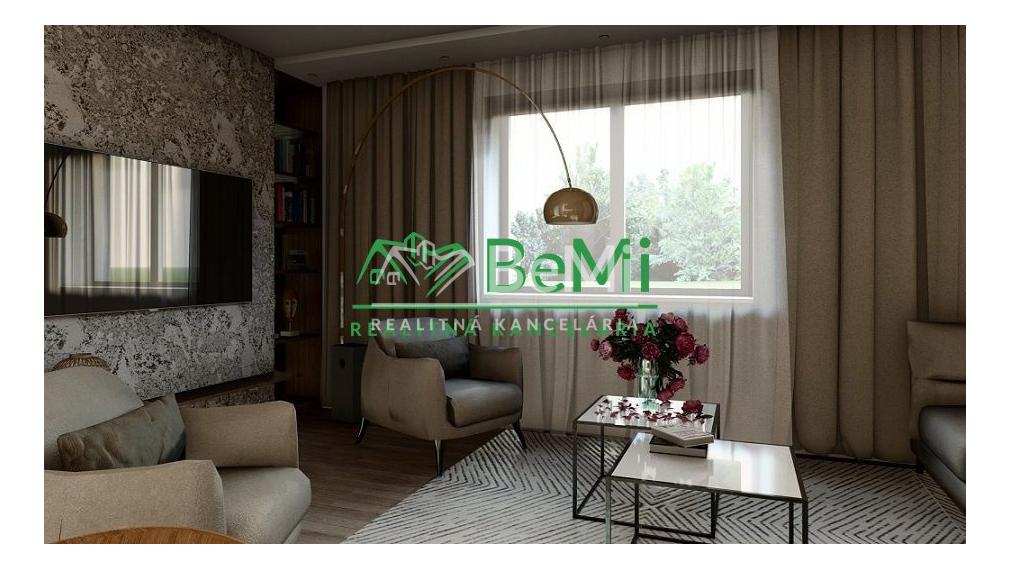 Na predaj 2 izbový byt - novostavba v obci Ludanice