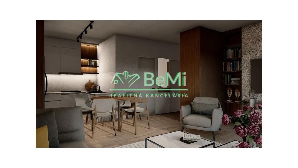 Na predaj 2 izbový byt - novostavba v obci Ludanice