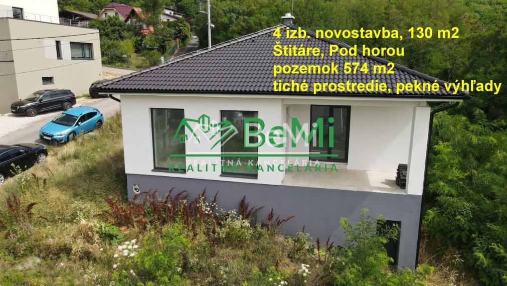 REZERVOVANÉ: 4-izbová novostavba v prémiovej lokalite – Štitáre, Pod horou