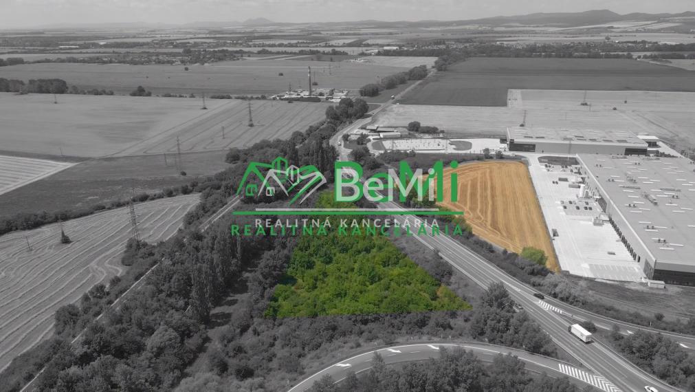 Predaj -priemyselný pozemok pre podnikanie v meste Piešťany