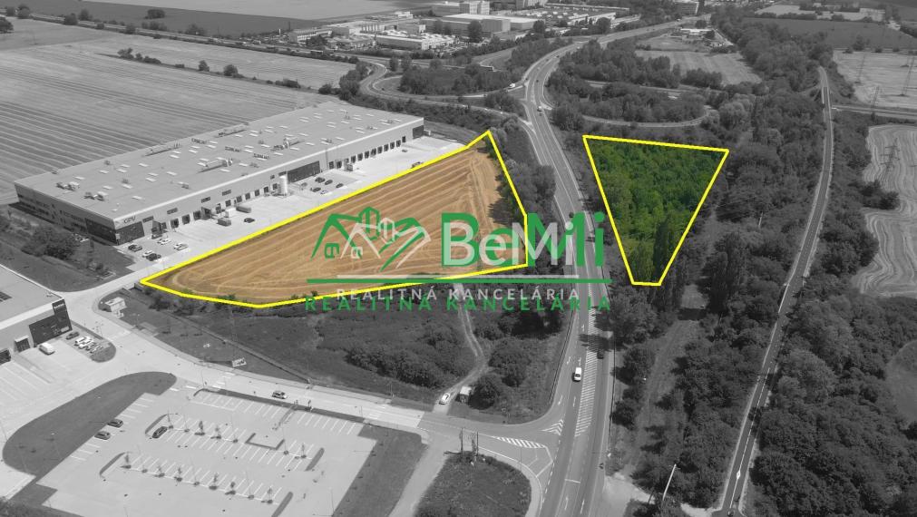 Predaj -priemyselný pozemok pre podnikanie v meste Piešťany