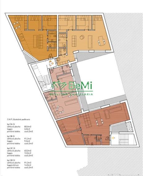 Nitra Centrum ul. Janka Kráľa novostavba 2,3 izbové byty