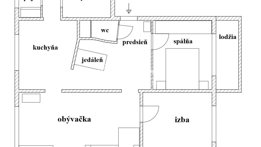 REZERVOVANÉ: Priestranný 3 izbový byt s lodžiou a veľkou pivnicou, Nitra – Škultétyho ul.