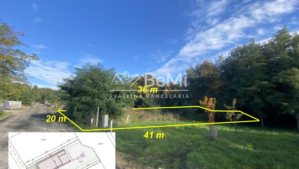 Nitra Štitáre pozemok 800 m2 ID 592-14-MIG