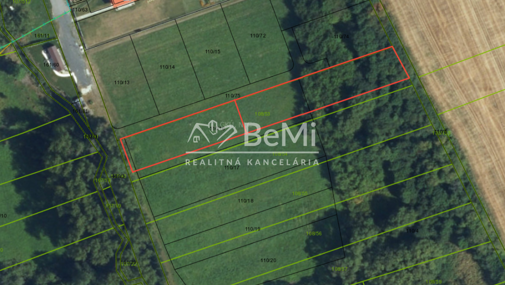 2 x Stavebný pozemok v Obci Vlachy na predaj ID: 069-14-STKE