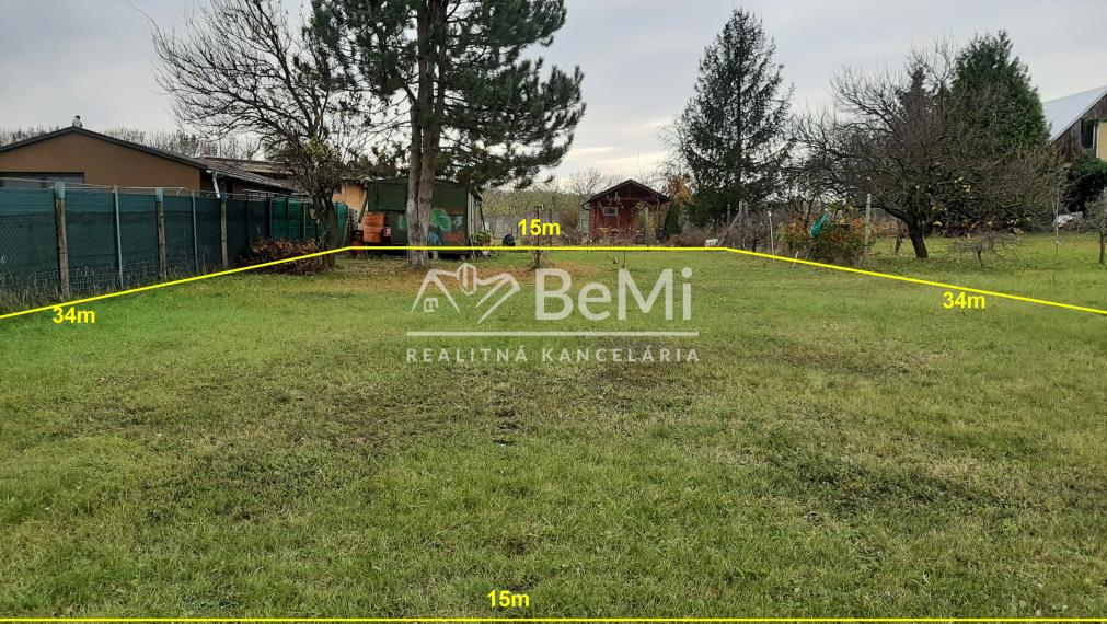 Pozemok  Nitra  Párovské  Háje  500m2   ID  004-14-VISK