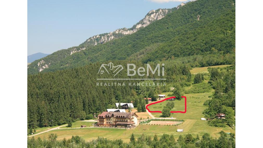 Pozemok na rekreačný objekt v obci Belá, okr. Žilina, 500m2