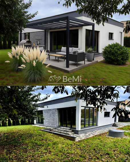 Úplne úžasný moderný 5-izbový bungalov 15 min. od Košíc