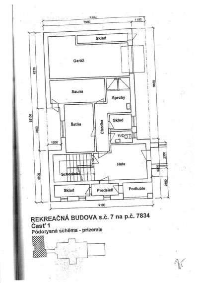 I N V E S T I Č NÁ rekreačná chata v obci Stratená-NA PREDAJ