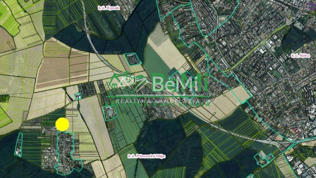 Pozemok Párovské Háje 1 200 m2 ,všetky IS ID 597-14-MIG