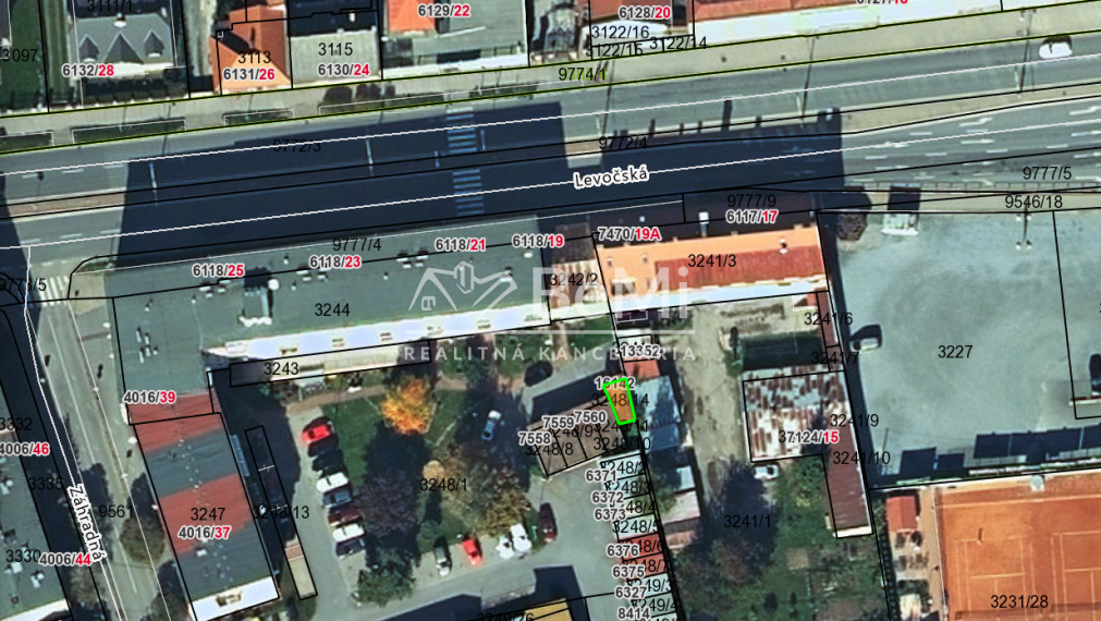 Garáž, v centre Prešova na Levočskej ulici, na predaj