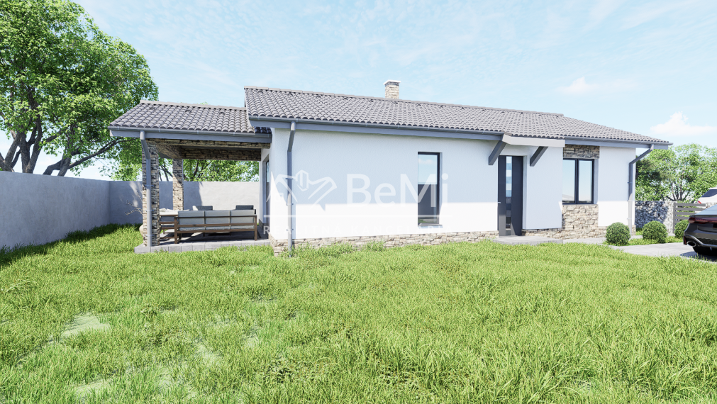 Na predaj novostavba 3 izbový rodinný dom Veľká Mača, rezidenčné bývanie id036-12-EVBA