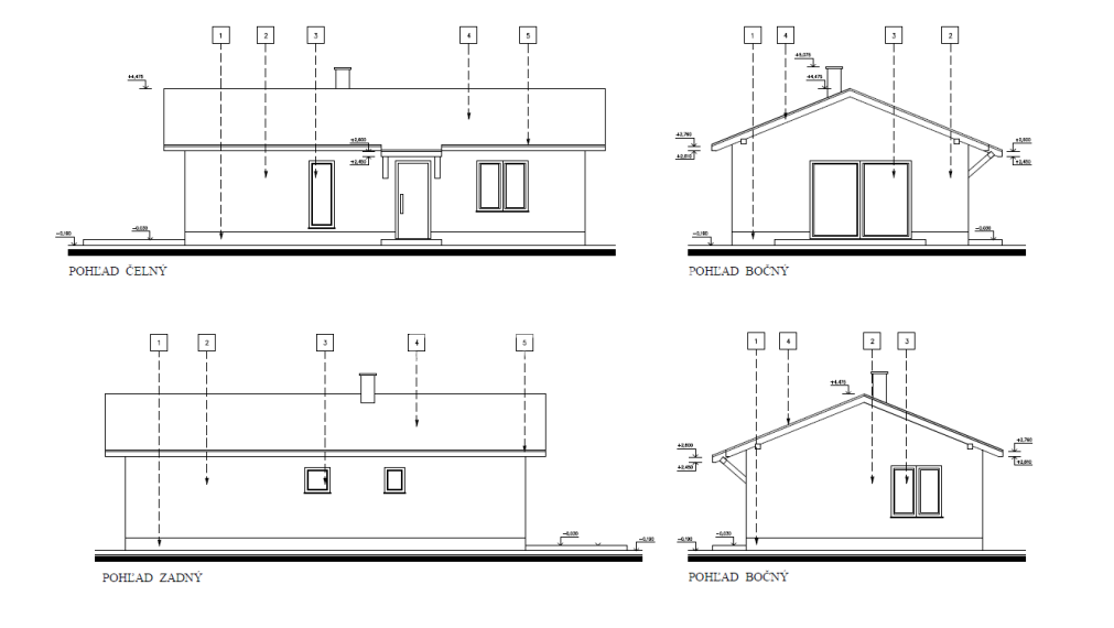 Na predaj novostavba 3 izbový rodinný dom Veľká Mača, rezidenčné bývanie id036-12-EVBA