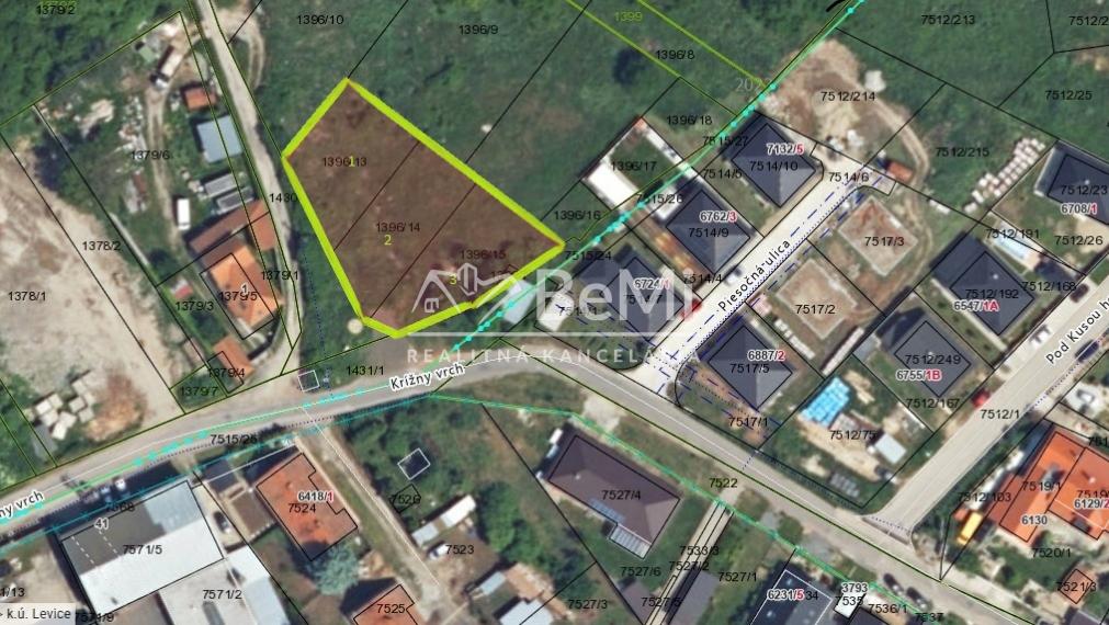 Predaj,  pozemok Krížny vrch - Levice (011-14-MIMI)