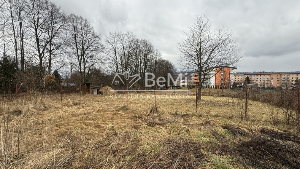 Stavebný pozemok v meste Bardejov na predaj