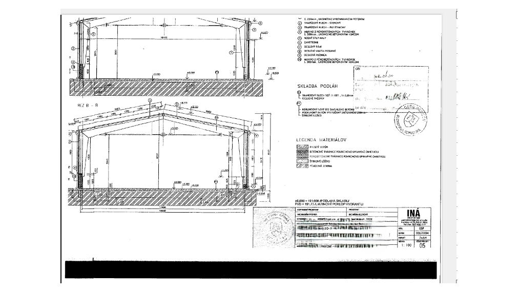 Moderný priemyselný areál pri Novom Meste nad Váhom