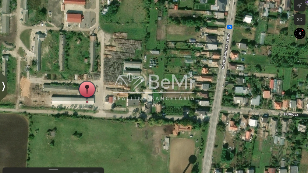 Skladová hala 1000 m² + spevnená plocha 2000 m² – Tvrdošovce, okres Nové Zámky  ID 003-14-BEST