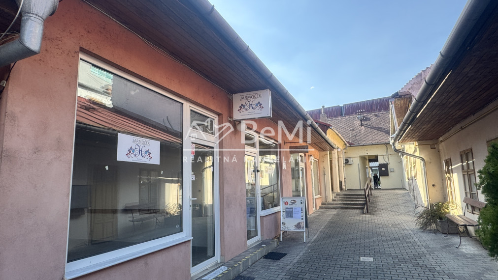 NA PRENÁJOM –  obchodné priestory 24m2, Nitra – centrum