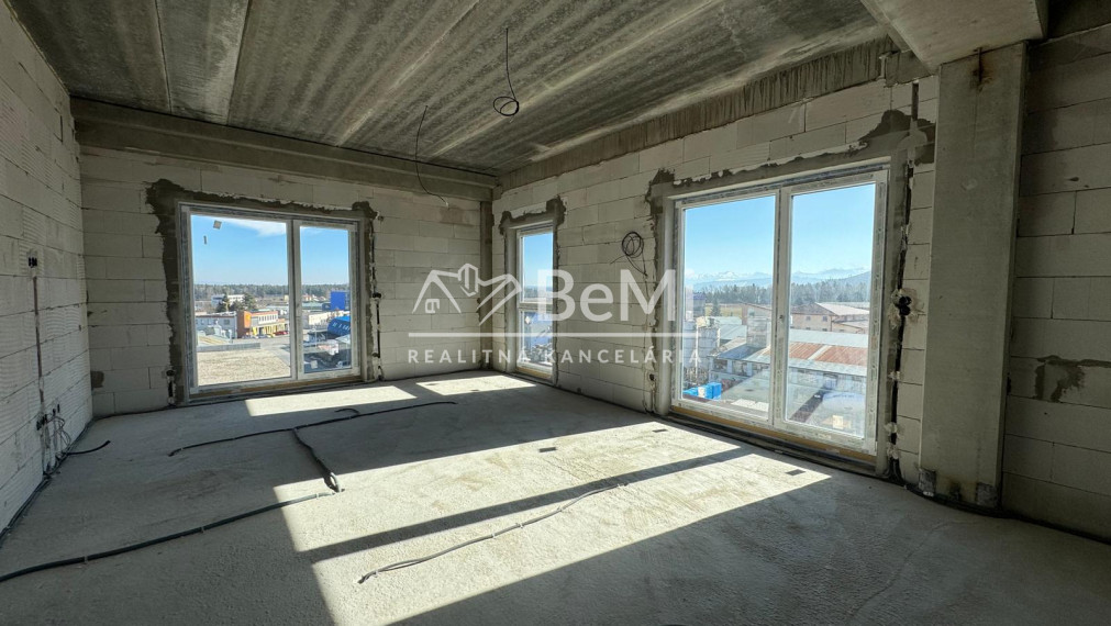 Nový 2-izbový apartmán s balkónom na predaj - Námestovo