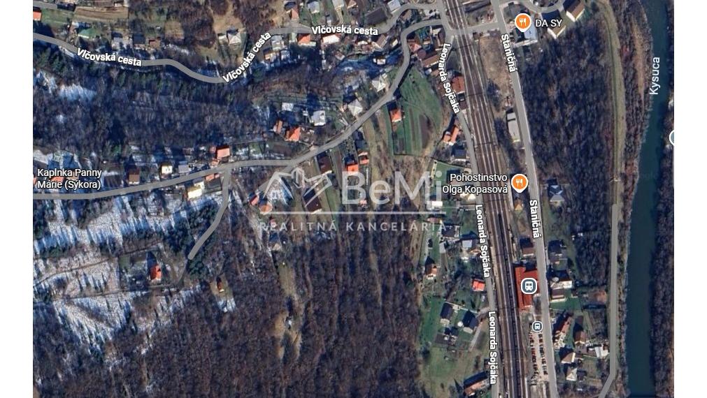 Pozemok na výstavbu, Krásno nad Kysucou, okr. Čadca, 1076m2