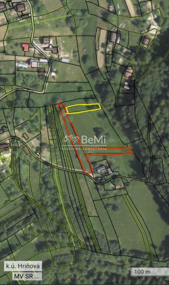 Na predaj stavebný pozemok na výstavbu chaty