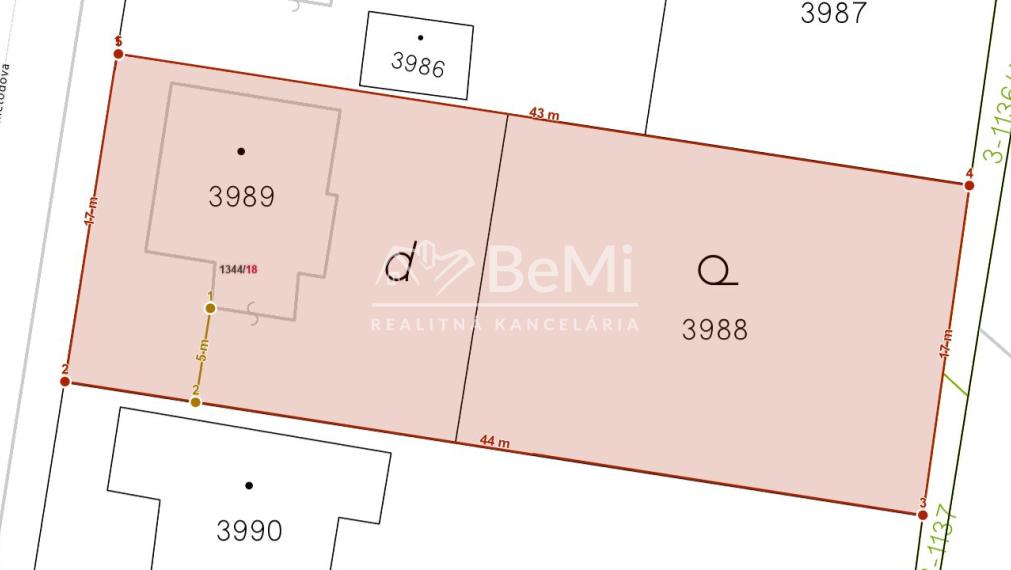 Rodinný dom Nitra ZOBOR pozemok 728 m2 ID 612-12-MIG