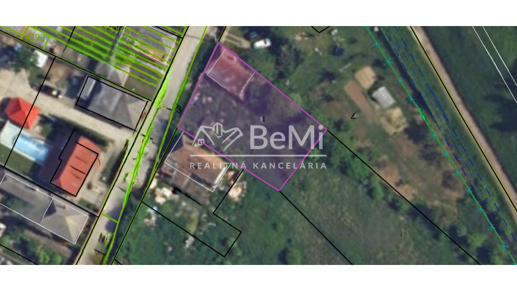 Stavebný pozemok - Vlčany okr.Šaľa 800M2 (027-14-JANS)