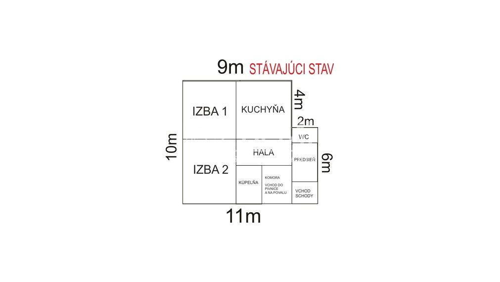 Na predaj rodinný dom v meste Leopoldov ID 223-12-LUGUa