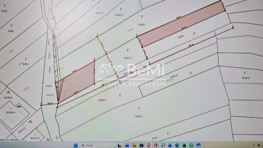 Predaj: Investičný pozemok, 1112m2, Terchová (260-14-MACH)