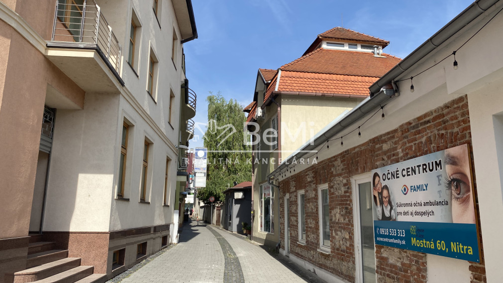Budova na prenájom úplné centrum Nitra ID 629-28-MIG
