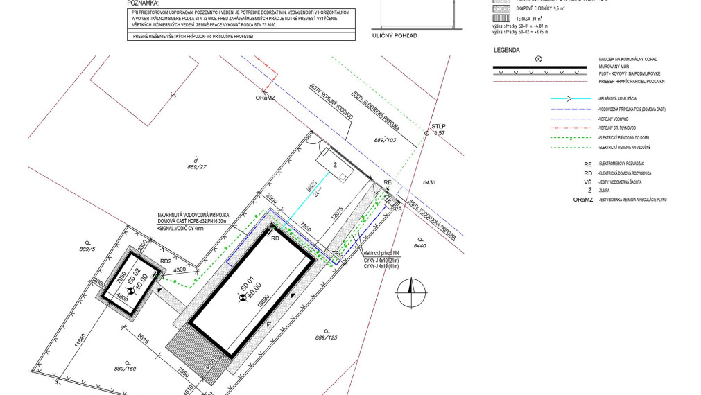 STAVEBNÝ POZEMOK S PRÁVOPLATNÝM STAVEBNÝM POVOLENÍM A PROJEKTOM – MARTOVCE id044-14-evba