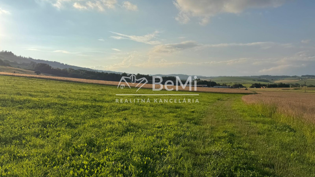 Na predaj pozemok Námestovo - Čerchle - 1 013 m2