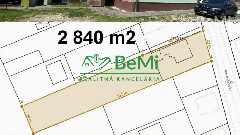 7 - izbový RD v obci Lužianky ,pozemok 2 840 m2 ID 266-12-MIGa