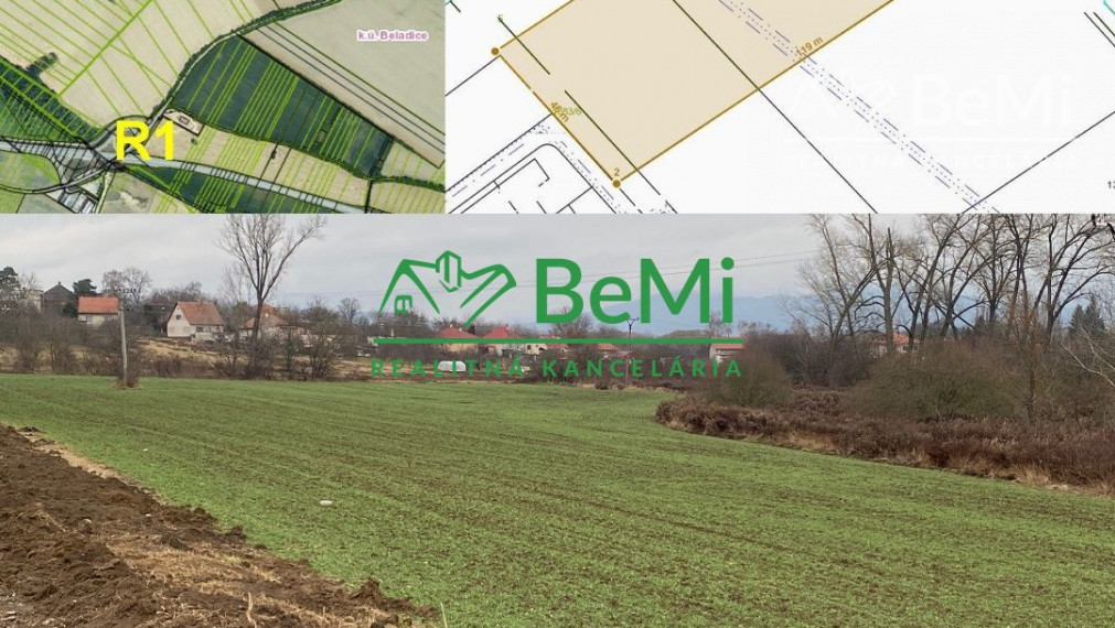 Pozemok 5 733 m2 v obci Beladice ID 284-14-MIGa