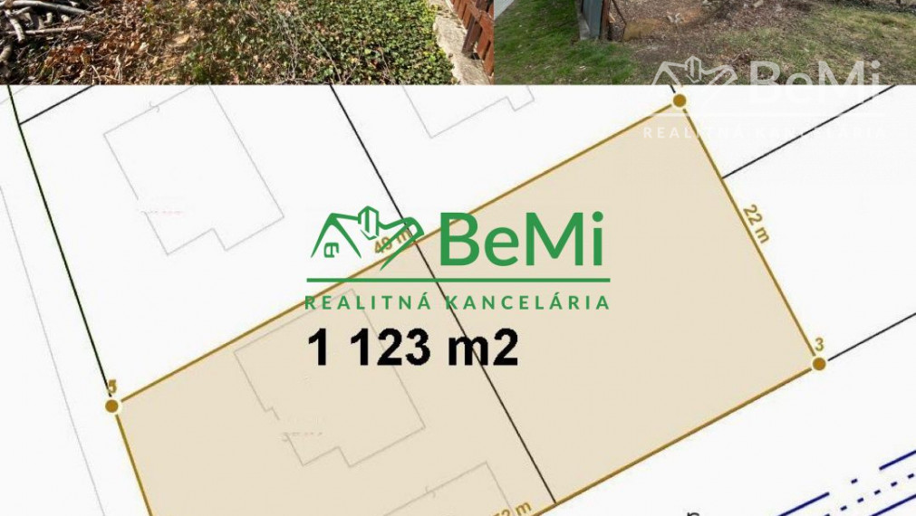 Pozemok 1123 m2 ,Nitra - Dolné Krškany ID 303-14-MIG