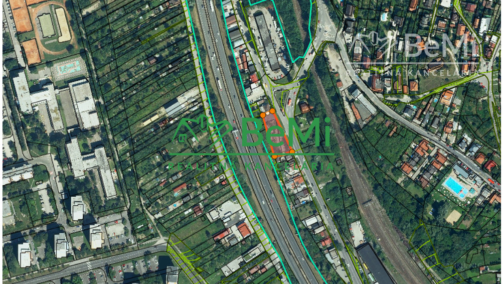Priemyselný Stavebný pozemok Bratislava - Lamač 124-14-MACHO