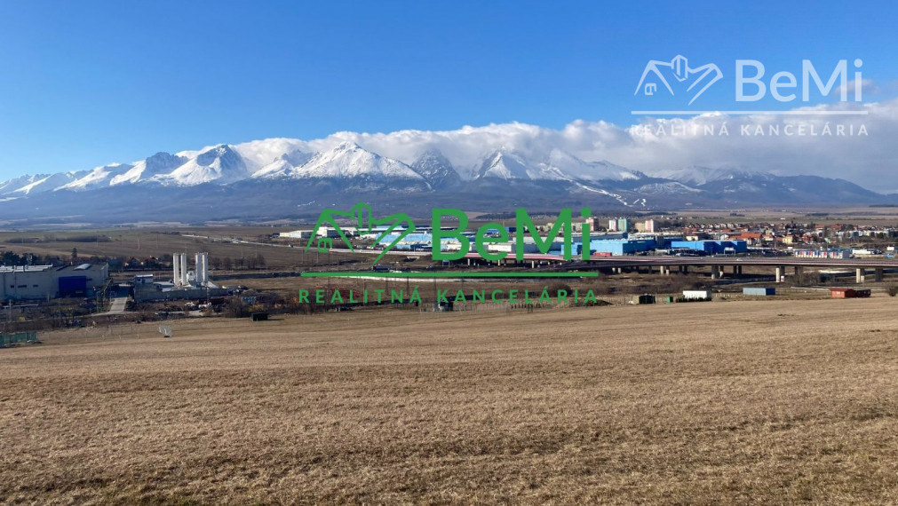 Predaj pozemku (3875 m²) Poprad - Stráže