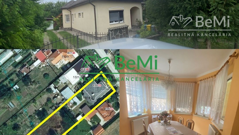 Rodinný dom, Ivánka pri Nitre, pozemok 1 797 m2, všetky IS ID 411-12-MIG