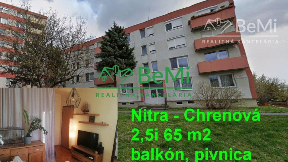 2,5 izbový byt Nitra - CHRENOVÁ ID 455-112-MIG