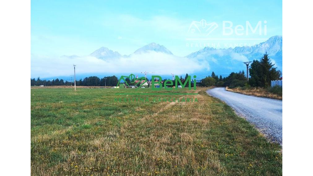 Pozemok s výhľadom na Vysoké Tatry v Gerlachove ID:004-14-TICHOa