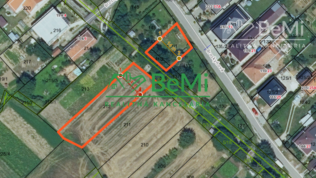 Predaj - stavebný pozemok - Veľké Bedzany - Topoľčany