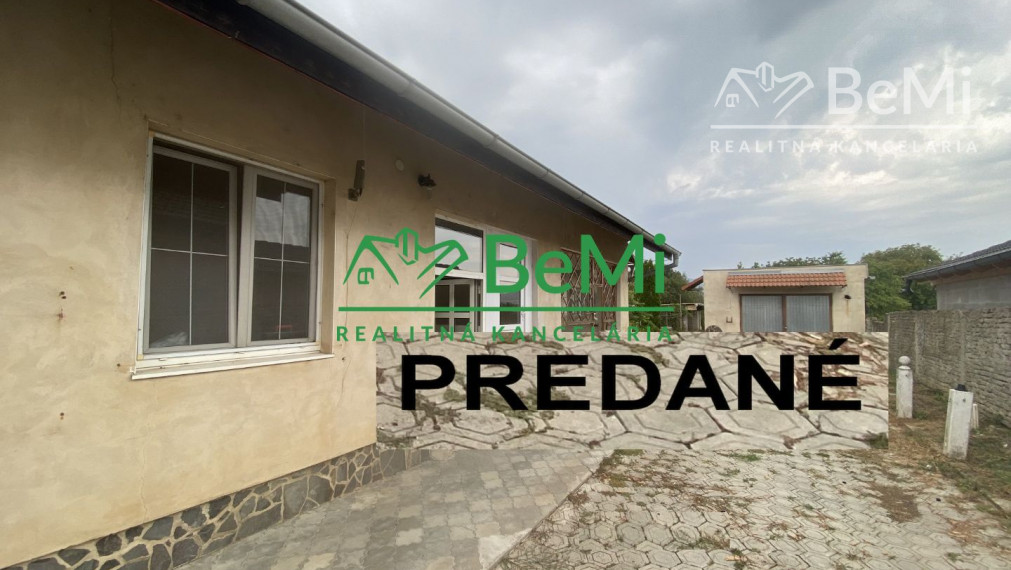 PREDANÉ 011-12-PAMAa  5 izbový rodinný dom Kamanová,  pozemok 1434 m2